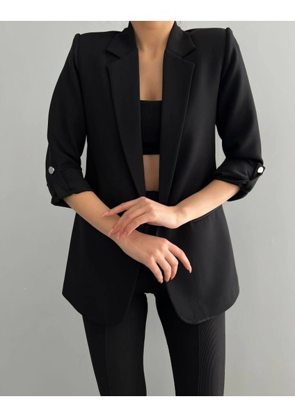 Atlas Kumaş Kol Detaylı Blazer Ceket fiyatları