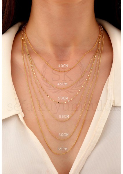 14 Ayar Altın Italyan Balık Sırtı Zincir Kolye 3,5 mm Kalınlık indirimleri