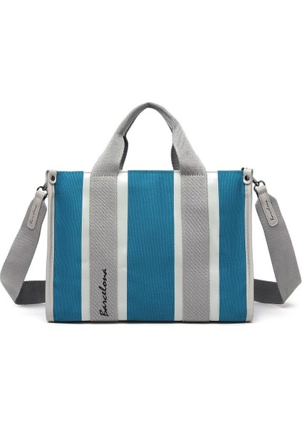 Barcelona Exclusive Kanvas Kumaş Kadın Omuz Çantası 1311