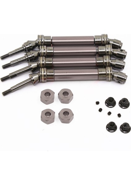 1/10 Slash Stampede Vxl 2WD 6851R 6851X 6852R 6852X Cvd Çelik Ön Arkadan Çekişli Motosiklet Mili Düzeneği Ağır, F (Yurt Dışından)