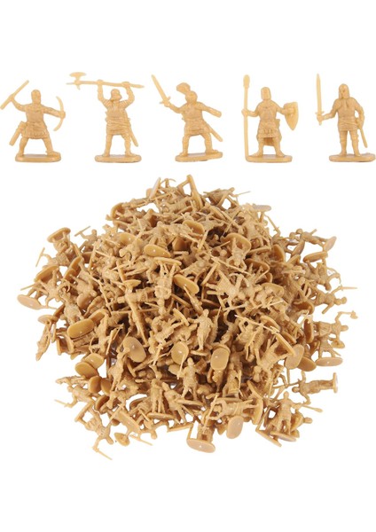 1:72 200/SET Plastik Antik Figürler Oyuncak Askerler Erkekler Kılıç Ustası Aksiyon Figürü Dıy Savaş Sahne Oyuncaklar Altın (Yurt Dışından)