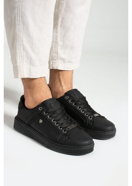 333 Siyah Renk Siyah Tabanlı Erkek Günlük Ayakkabı fiyatları