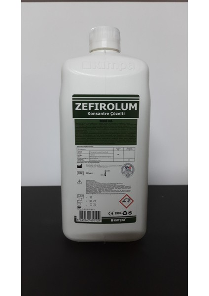 Zefiran Çözelti 1 Lt