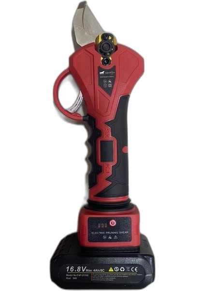 Yokatta S-1 32 mm Akülü Budama Makası 16.8 V 4 Ah Çift Akü Yedek Bıçak Hediyeli