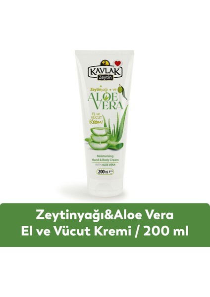 Aloeveralı El ve Vücut Kremi