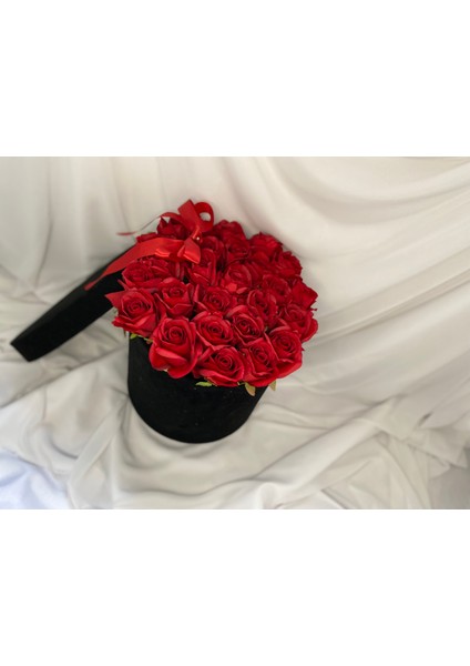 Sevgiliye hediye Kadife Kutuda Gül sevgililer Günü isteme Çiçeği yapay Çiçek kırmızı Gül fiyatları