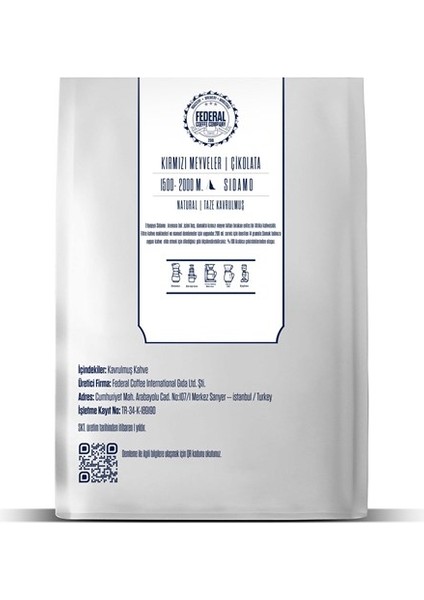 Ethiopia Sidamo 250 Gr. Filtre Kahve fiyatları