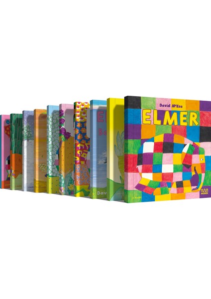 Elmer - 10 Kitap Set - David Mckee