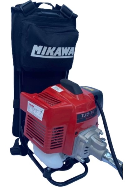 TJ53 Mikawa Kollu Easy Start Kolay Çalıştırma Motorlu Sırt Tırpan 3,3hp