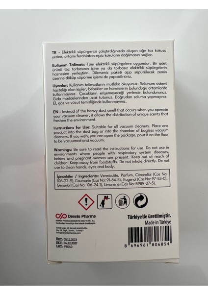 Vesplus Elekrrikli Süpürge Kokusu fiyatları