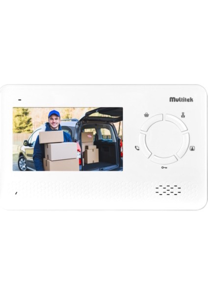 Mb-43 4,3 Monitör Beyaz