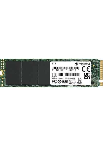 Ts2Tmte115S 2TB M.2 2280 PCIe NVMe SSD