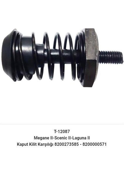 Kaput Kilit Karşılığı Megane Iı Schenic Iı Laguna Iı