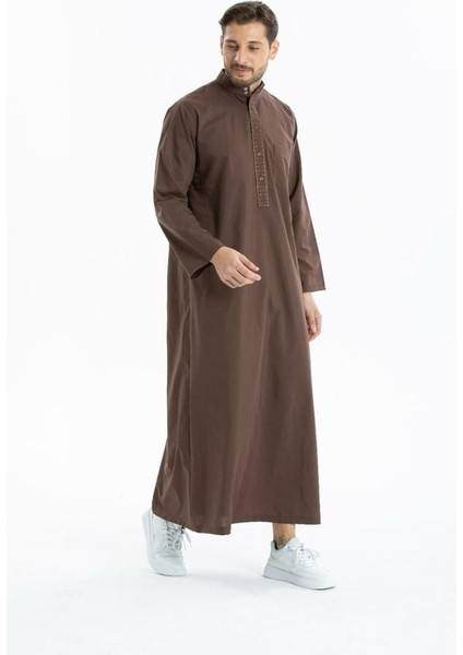 Mercan Erkek Cellabiye Fistan Nakışlı