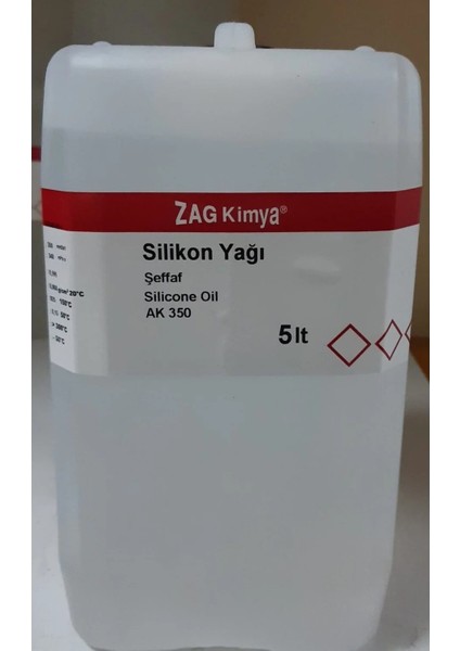Silikon Yağı Şeffaf SF-350 - 10 Lt