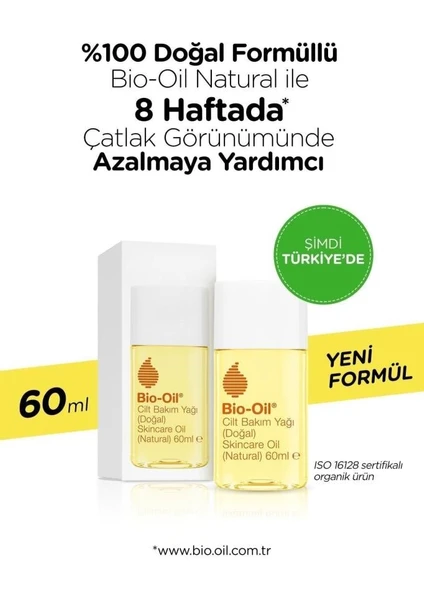 Bıo-Oıl Natural Cilt Bakım Yağı 60 ml