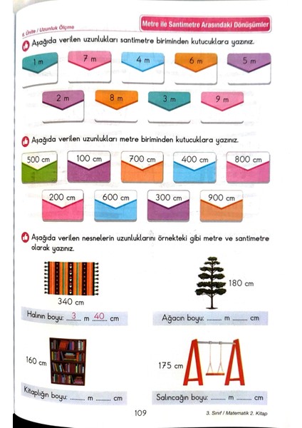 3. Sınıf Matematik 2. Dönem - Etkinlikli Çalışma ve Soru Bankası Kitabı