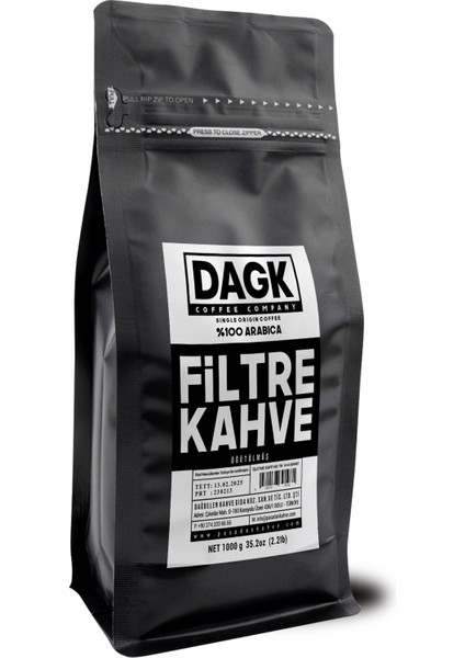 Filtre Kahve 1000G (Öğütülmüş)