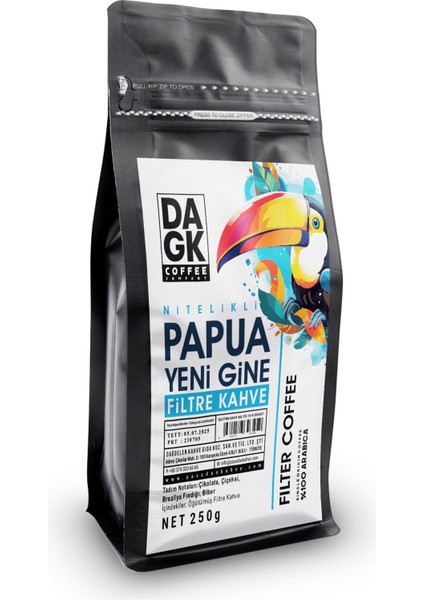 Papua Yeni Gine Filtre Kahve 250G (Öğütülmüş)