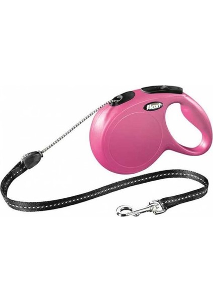 New Classic Otomatik Pembe İp Gezdirme Medium 8 Mt