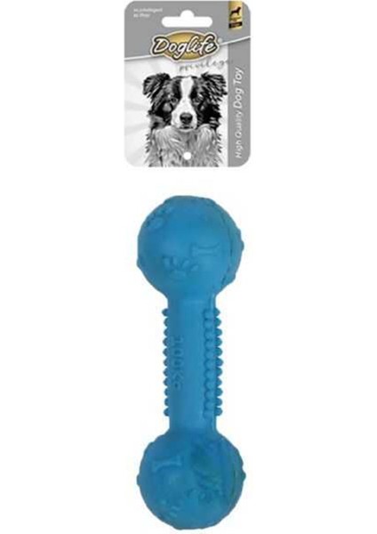 Köpekler için Kauçuk Dumbell Oyuncak