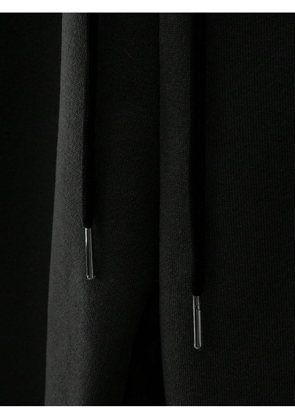 Erkek Siyah Scenery Baskılı Günlük Eşofman Takımı indirimleri