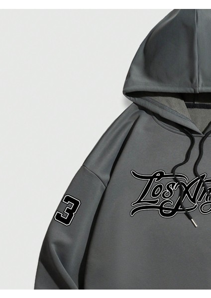 Erkek Antrasit Gri Prep Eşofman Takımı Sweatshirt Eşofman Outfit modelleri