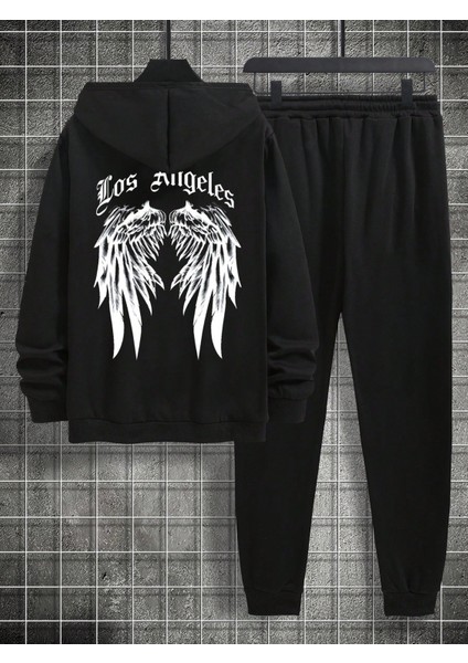 Erkek Siyah Baskılı Takımı fiyatları