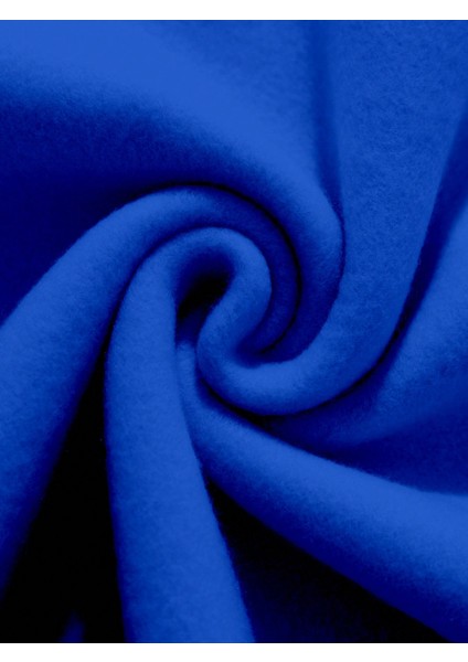 Erkek Mavi Baskılı Kanguru Cepli Joggers modelleri