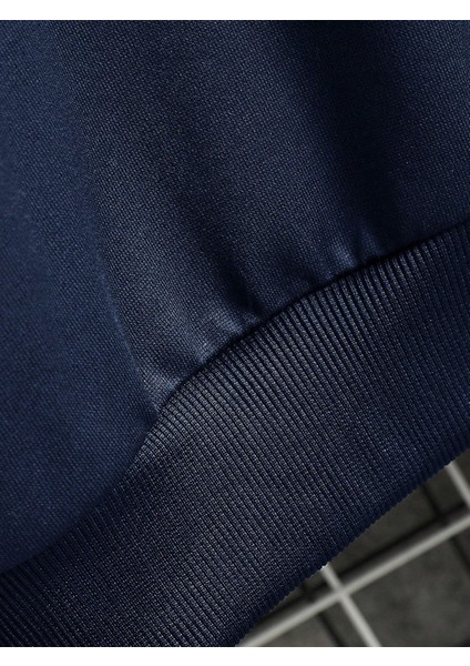 Erkek Indigo Mavi Thickened Sweatshirt Sport Tracksuit Kalın Featuring Eşofman Takımı modelleri