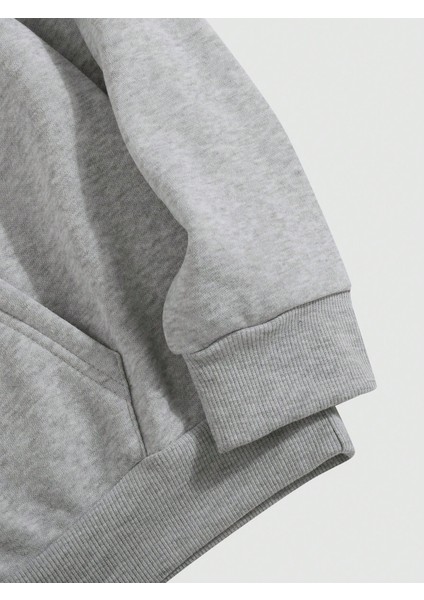 Erkek Gri Baskılı Eşofman Takımı fırsatları