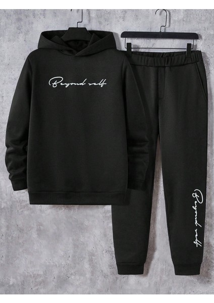 Erkek Siyah Baskılı Eşofman fiyatları