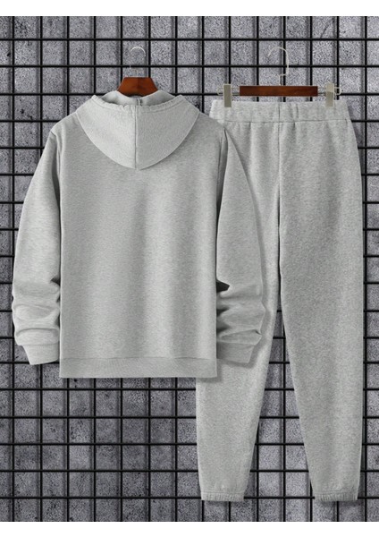 Erkek Siyah Crown Baskılı Eşofman Takımı fiyatları