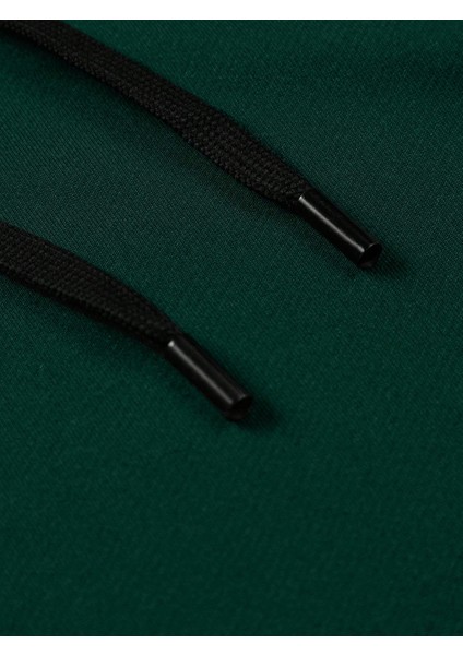 Erkek Yeşil Baskılı Eşofman Takımı Günlük Suit fırsatları