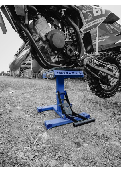 Motosiklet Kaldırma Sehpası HS2 Lacivert