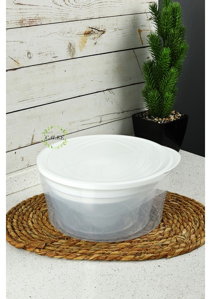 Erzak Gıda Saklama Kabı 3' Lü Set Büyük Boy Sızdırmaz Kapaklı Bpa Free modelleri