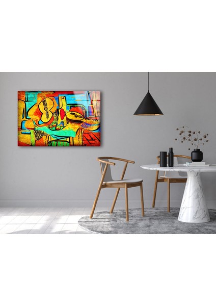 Pablo Picasso Temperli Cam Duvar Tablosu modelleri