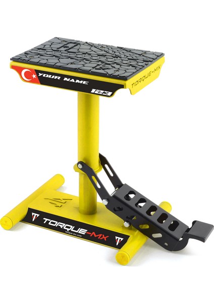 Motosiklet Kaldırma Sehpası HS4 Sarı modelleri