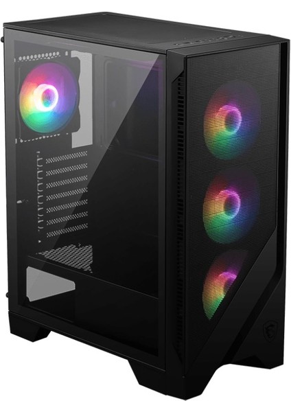 MAG FORGE 120A AIRFLOW Temperli Cam 6 x120mm Auto RGB Fan ATX Gaming Bilgisayar Kasası