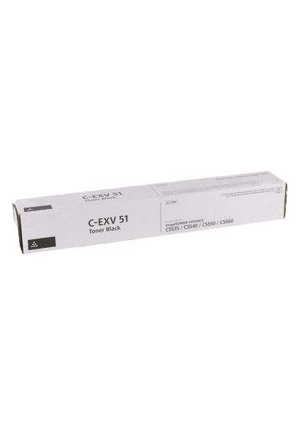 Canon C-EXV51 Muadil Siyah Toner fiyatları