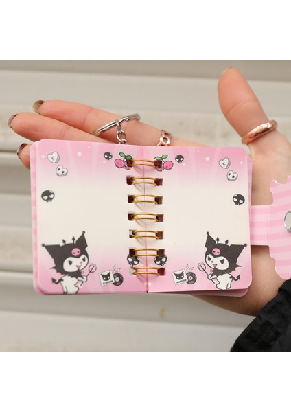 Kawai Sanriio Kuromi Mini Defter Çanta Süsü modelleri