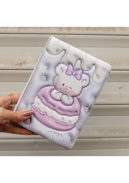 Sevimli Ayıcık Pofuduk Yumuşak Defter Hatıra Defteri