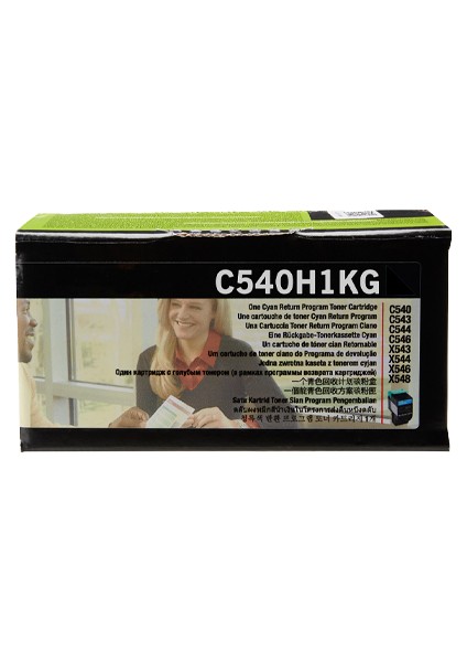 Lexmark C540 Siyah Muadil Toner