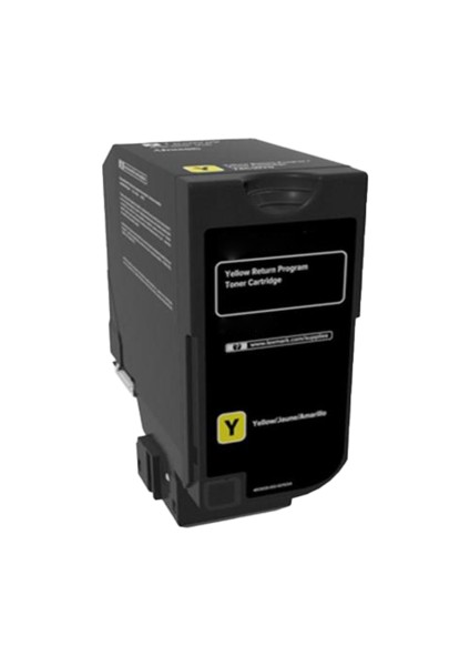 Lexmark CX725 Sarı Muadil Toner
