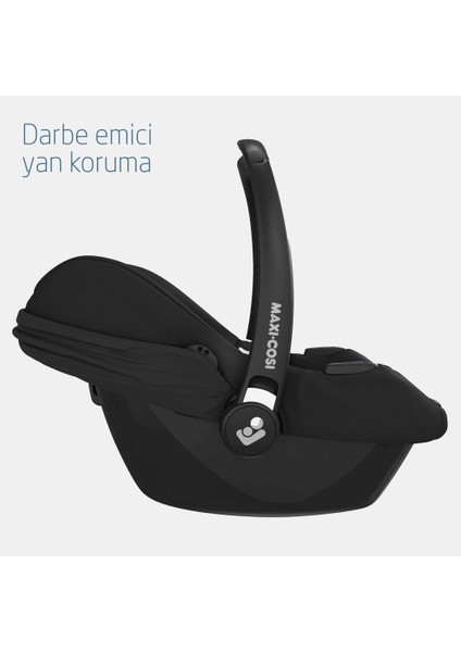 Cabrio Fix I-Size Adac'lı Bebek Oto Koltuğu ve Ana Kucağı 0-13 kg Essential Black