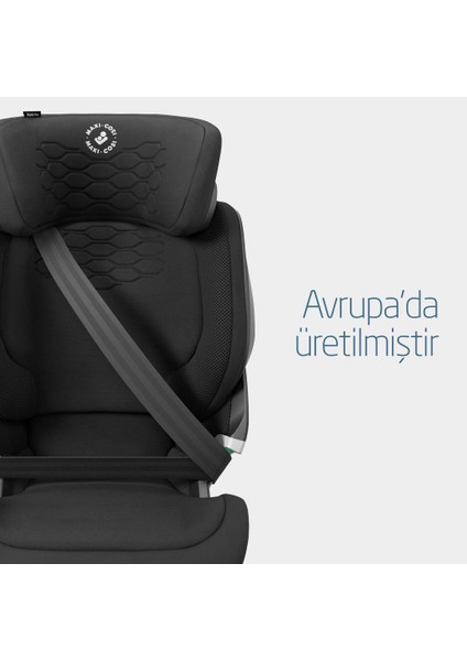 Kore Pro Işık Sensörlü ADAC'lı İsofixli I-Size 15-36 Kg Çocuk Oto Koltuğu Authentic Black