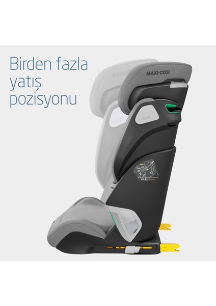 MaxiCosi Kore Pro Işık Sensörlü Adac'Lı Isofixli ISize 15-36 Kg Çocuk Oto Koltuğu Authentic Grey