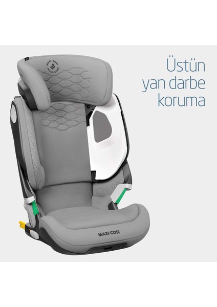 MaxiCosi Kore Pro Işık Sensörlü Adac'Lı Isofixli ISize 15-36 Kg Çocuk Oto Koltuğu Authentic Grey