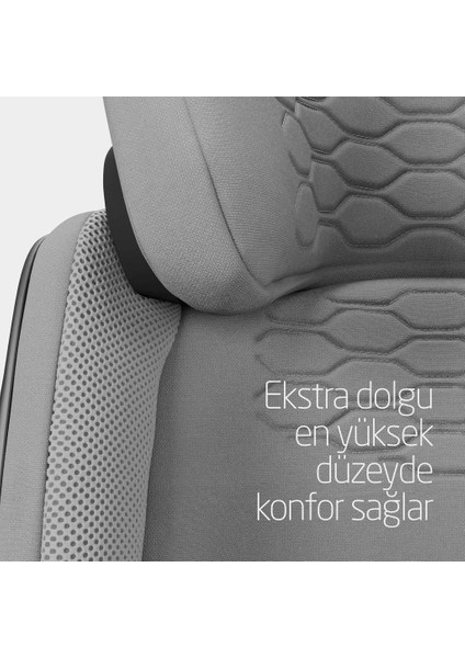 MaxiCosi Kore Pro Işık Sensörlü Adac'Lı Isofixli ISize 15-36 Kg Çocuk Oto Koltuğu Authentic Grey