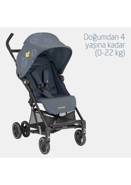 Mara Ultra Kompakt Tek Elle Katlanabilen Baston Bebek Arabası